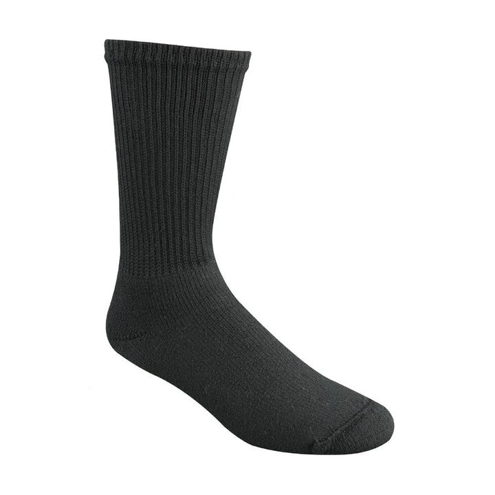 Wigwam King Cotton Crew - Black