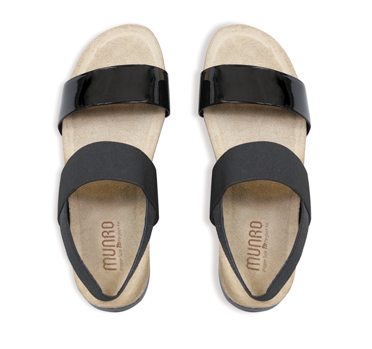 Munro Women's Pisces Sandal - Black Patent