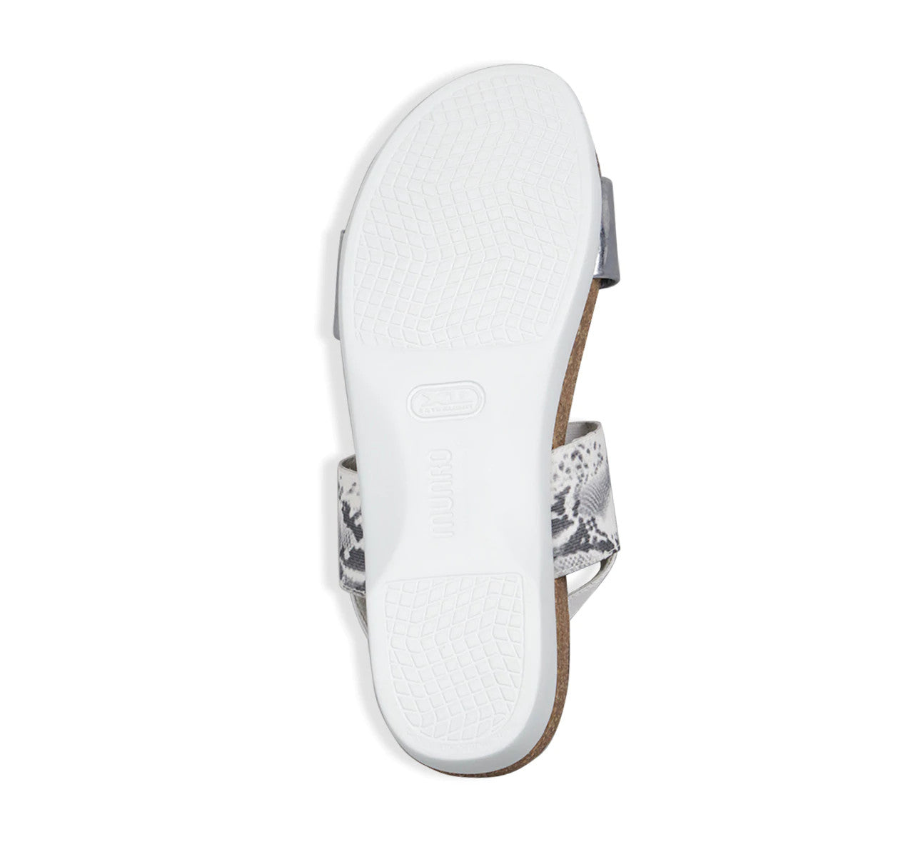 Munro Women's Pisces Sandal - Silver/ White Snake