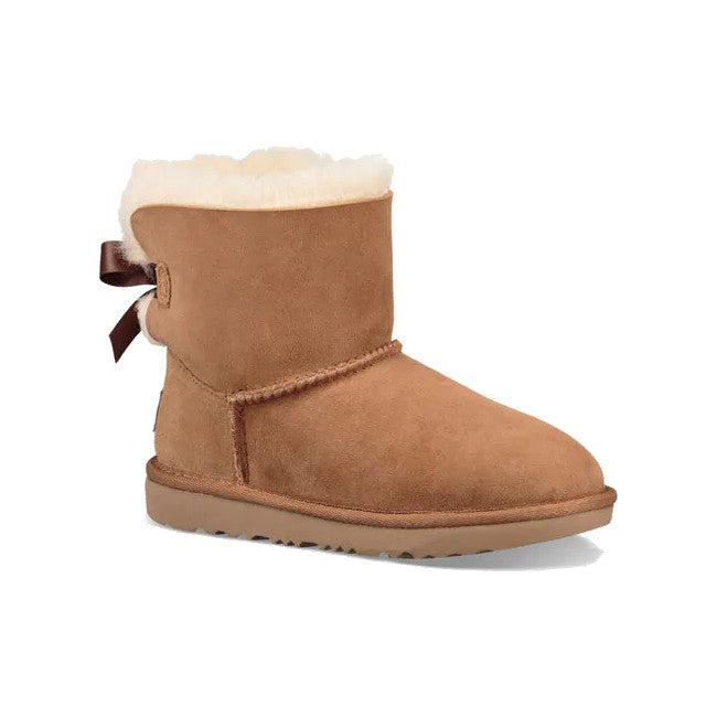 UGG® Kids Mini Bailey Bow II Boot - Chestnut – Alamo Shoes