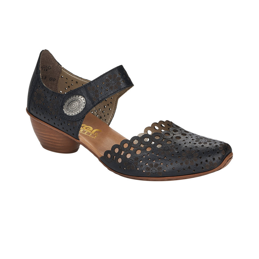 Rieker Women's Mirjam 43753-00 - Black