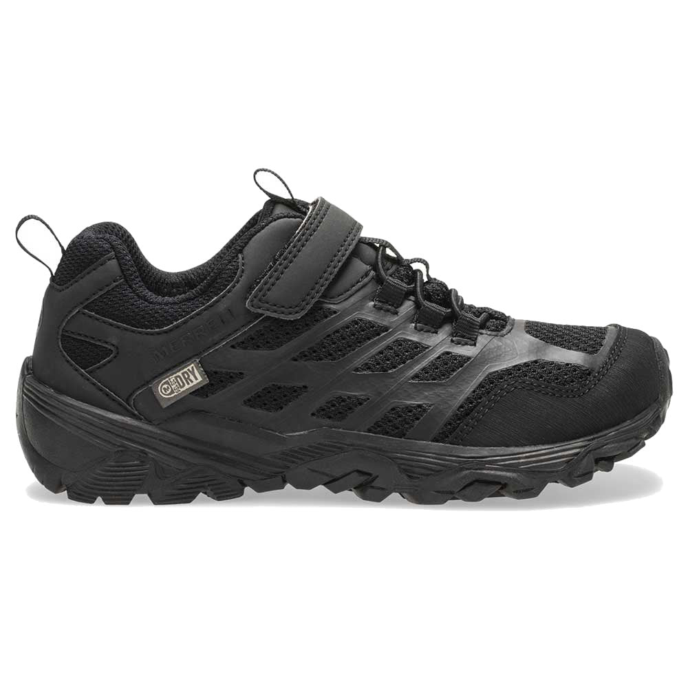 Merrell Kid's Moab FST Low Waterproof Sneaker Black – Alamo Shoes