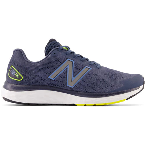 New Balance Men s Fresh Foam 680v7 Navy Alamo Shoes