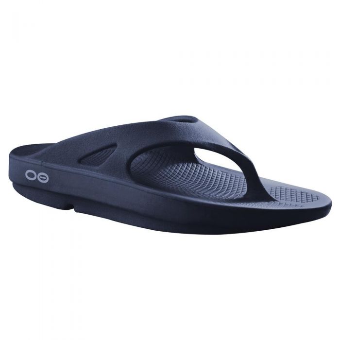 Oofos Unisex OOriginal Thong Sandal Navy