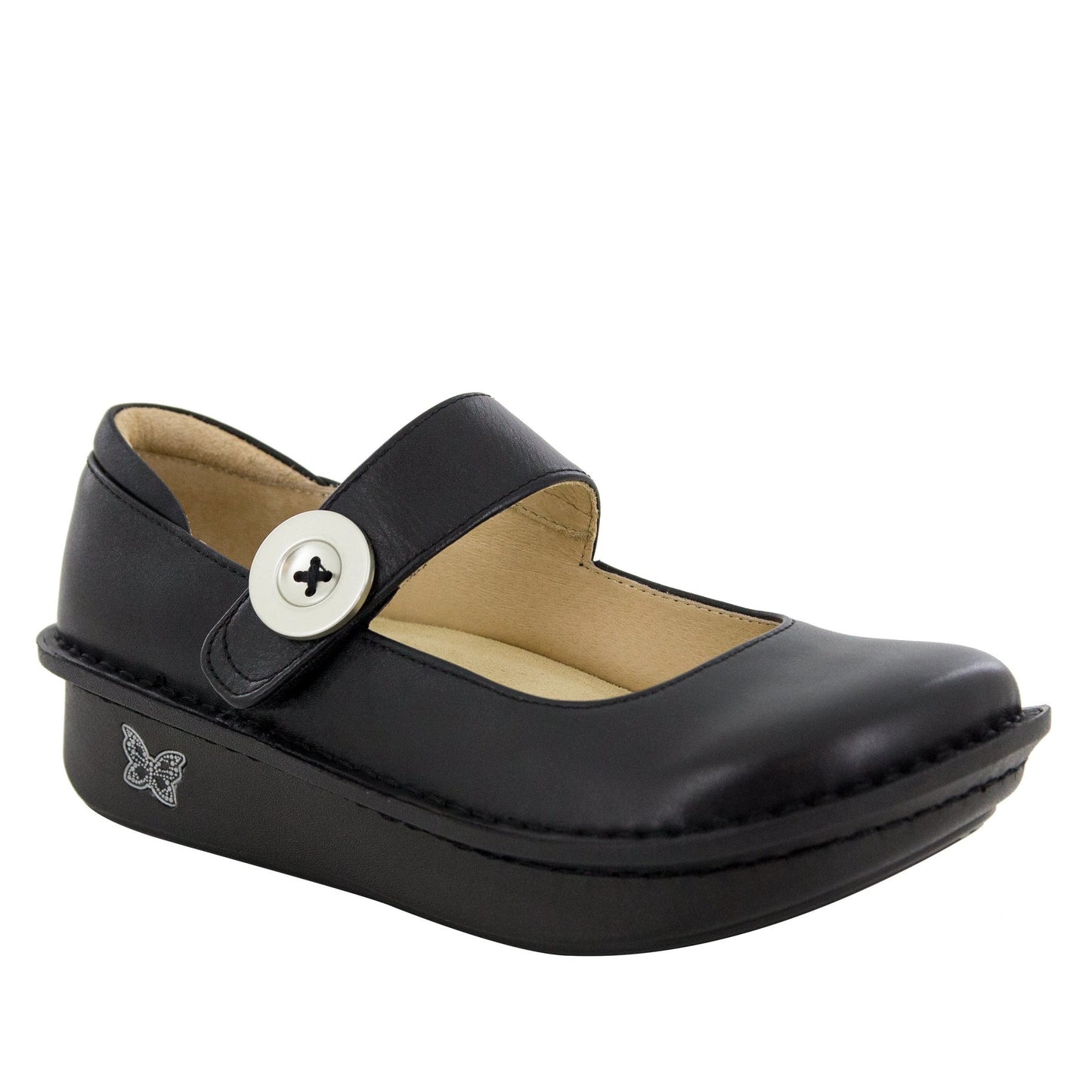 Alegria Women's Paloma Black Napa Slip Resistant