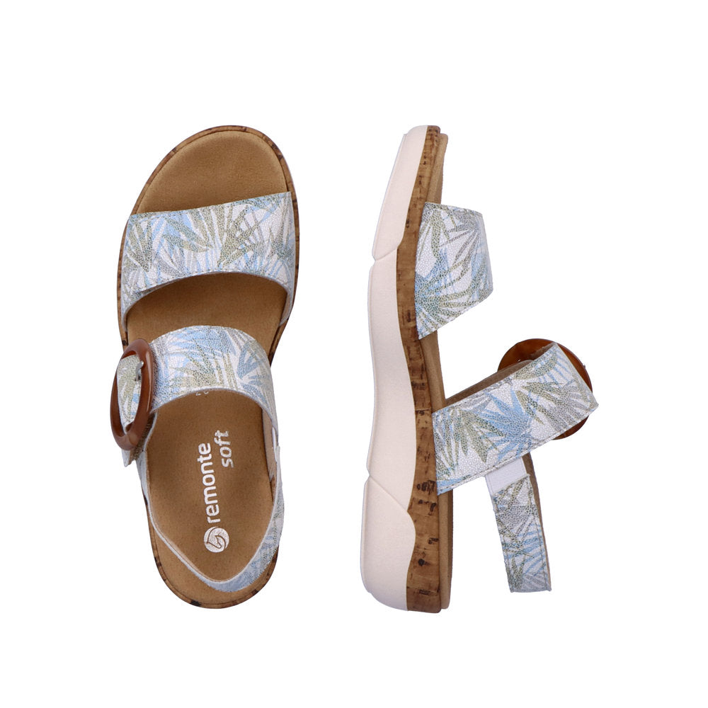 Remonte by Rieker Women's R6853 Jocelyn Sandal - Multi