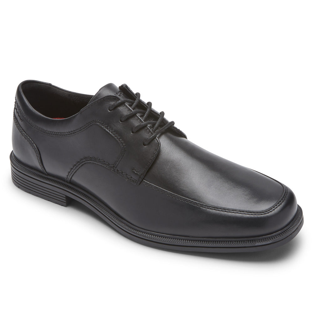 Rockport Men's Taylor Waterproof Apron Toe Oxford Black – Alamo