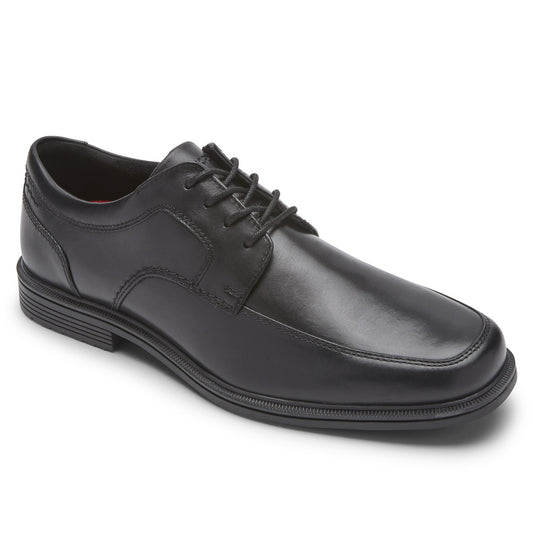 Rockport Men's Taylor Waterproof Apron Toe Oxford Lace Black