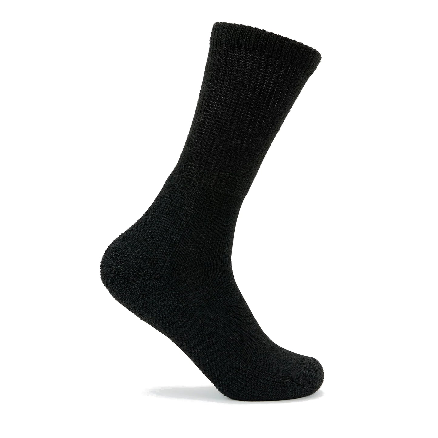 Thorlos Moderate Cushion Crew Walking Socks - Black