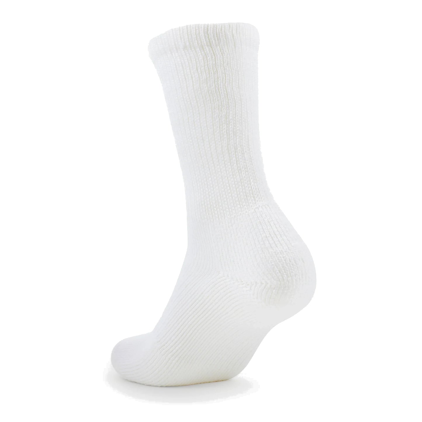 Thorlos Moderate Cushion Crew Walking Socks - White