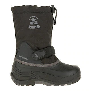 Kamik Waterbug 5 Winter Boots, Black - Kids