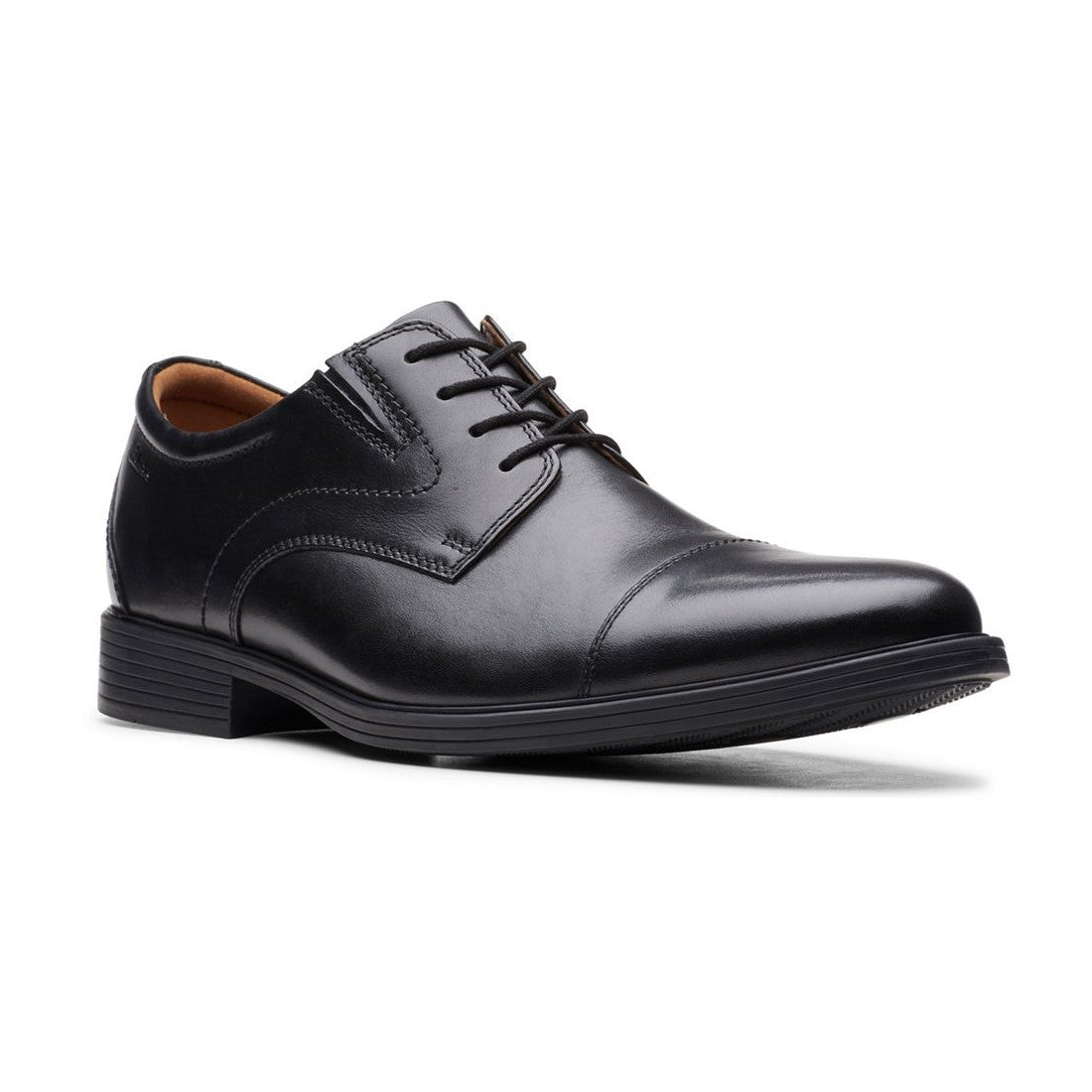 Clarks Men's Whiddon Cap Toe Oxford - Black