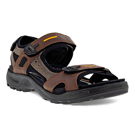 Ecco Men's Offroad Yucatan Sandal - Morel Moon Rock