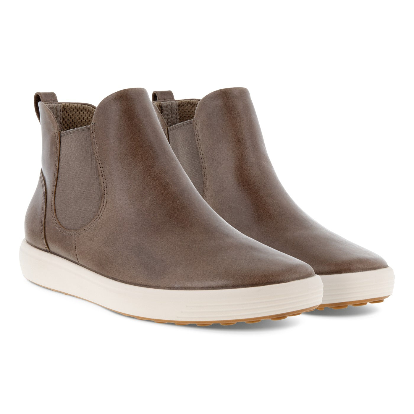 ECCO Women's SOFT 7 Chelsea Boot - Taupe Palermo
