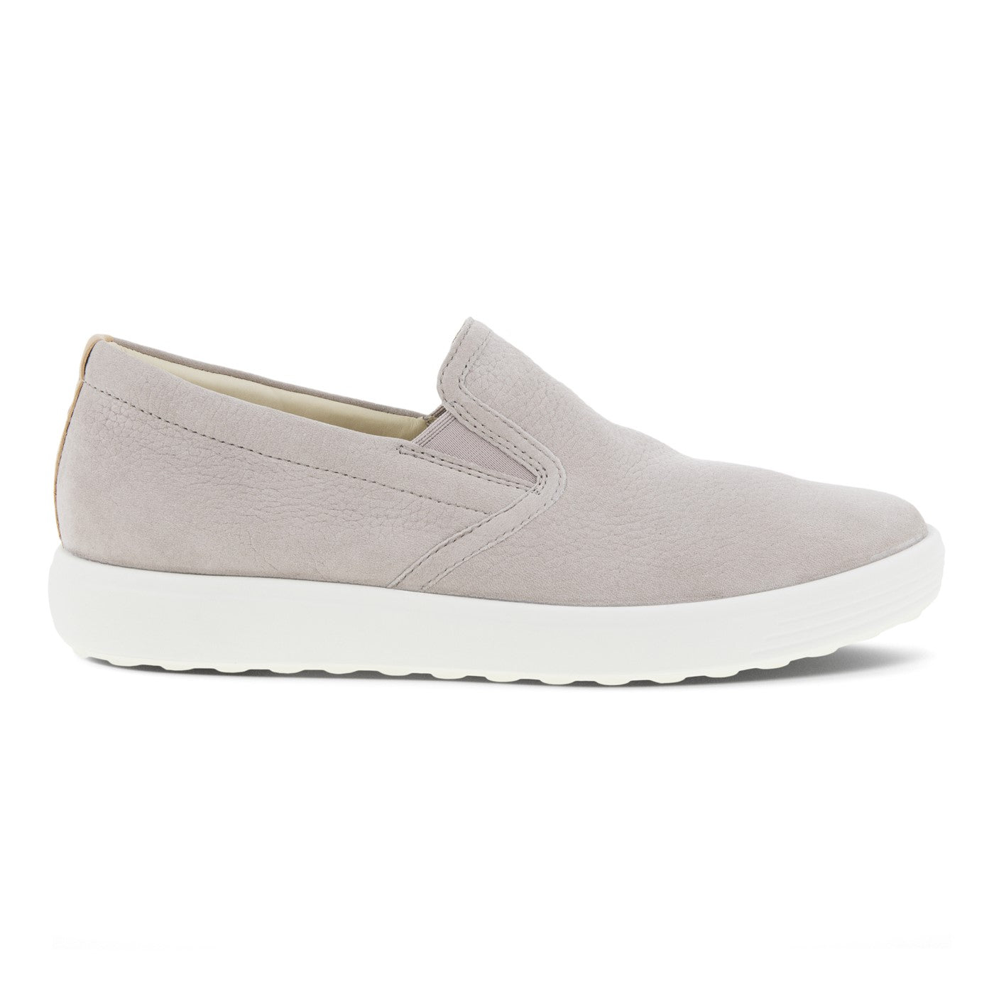 Ecco Women's Soft 7 Slip On - Grey Rose/Powder