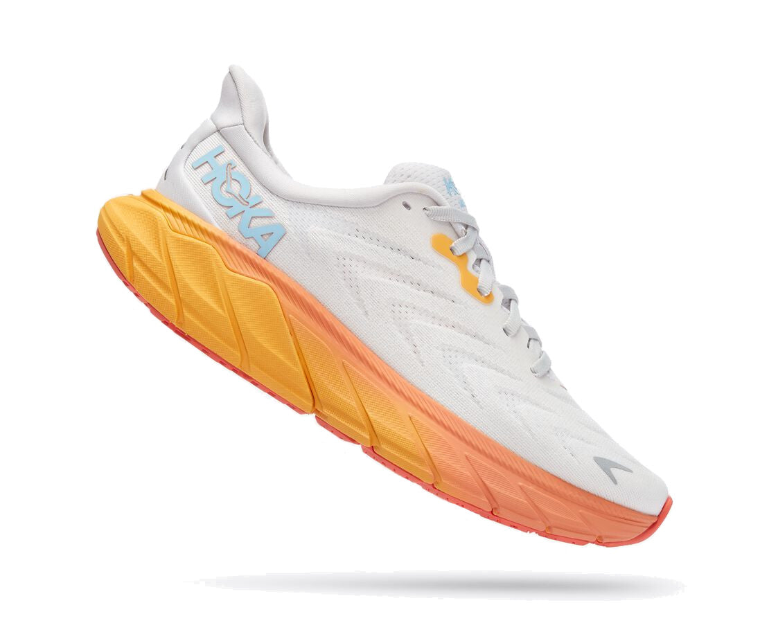 HOKA Women's Arahi 6 - Nimbus Cloud/Blanc De Blanc