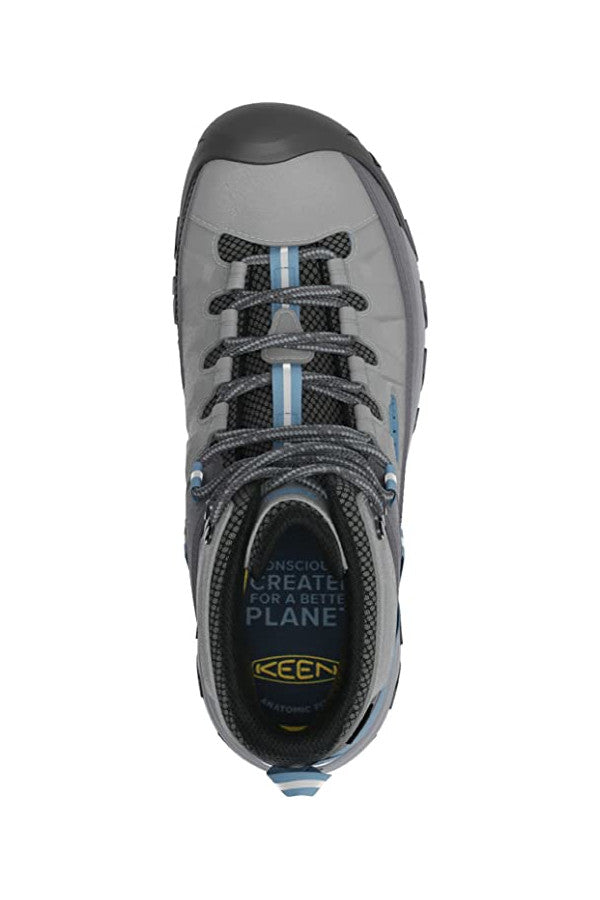Keen Men's Targhee III Waterproof Mid - Drizzle/Captain's Blue