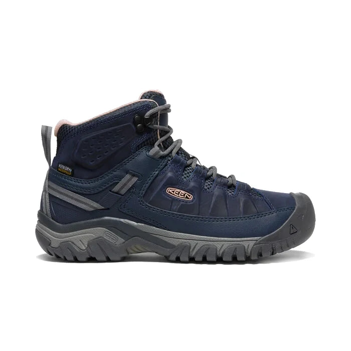 Keen Women's Targhee III Mid Waterproof - Vintage Indigo/Peachy Keen