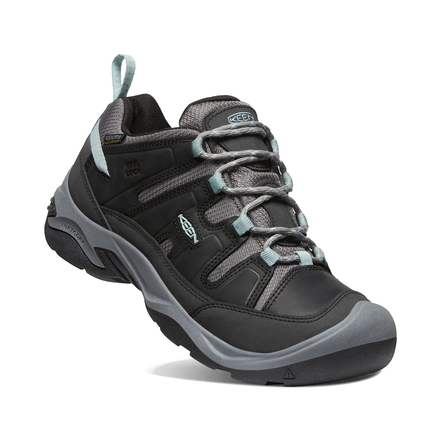 Keen Women's Circadia Waterproof Boot Black/Cloud Blue – Alamo Shoes