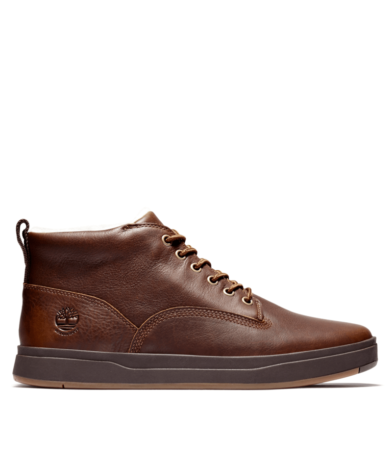 Timberland Men's Davis Square Waterproof Chukka - Rust/Saddle