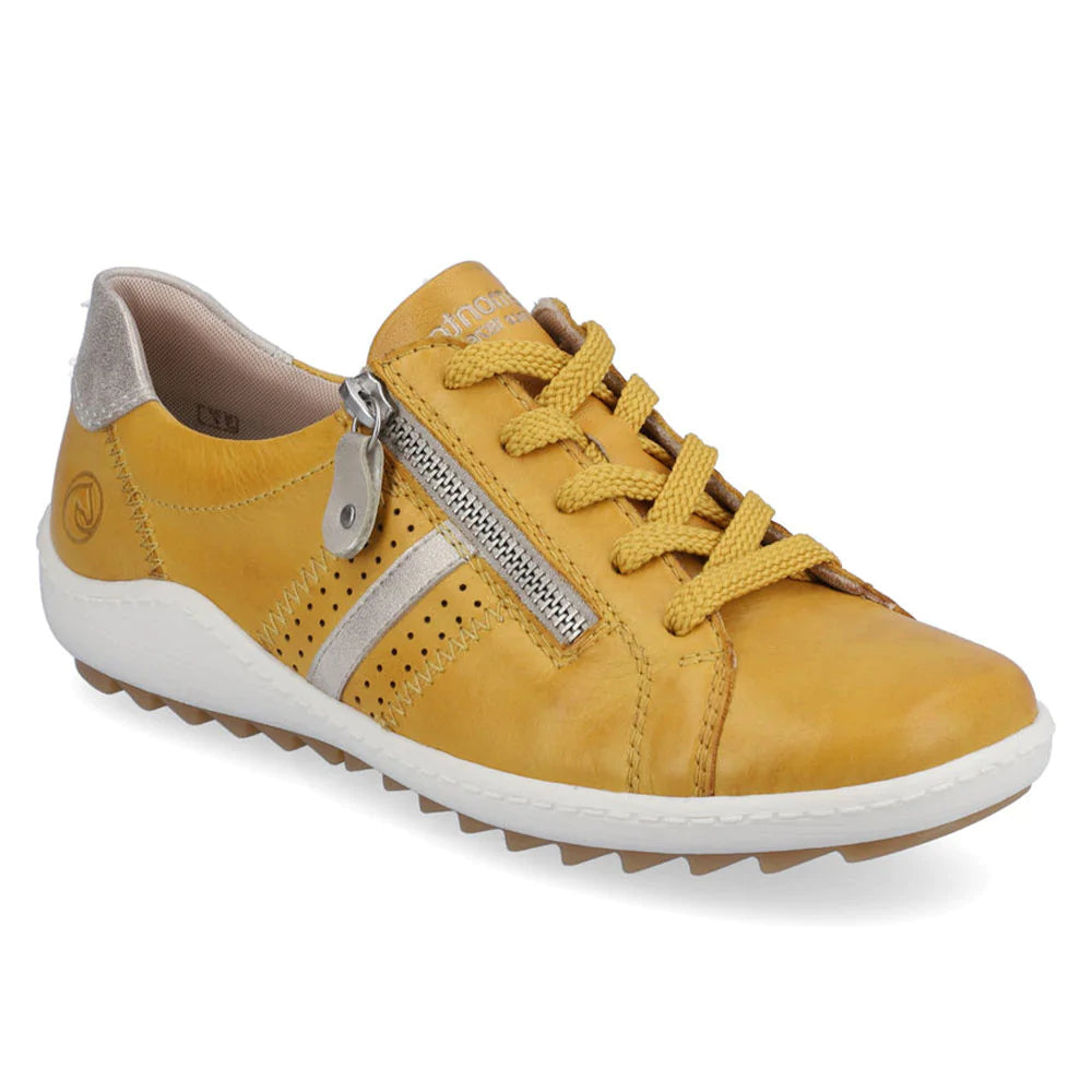 Remonte by Rieker Women's LIV Casual Sneaker - Yellow