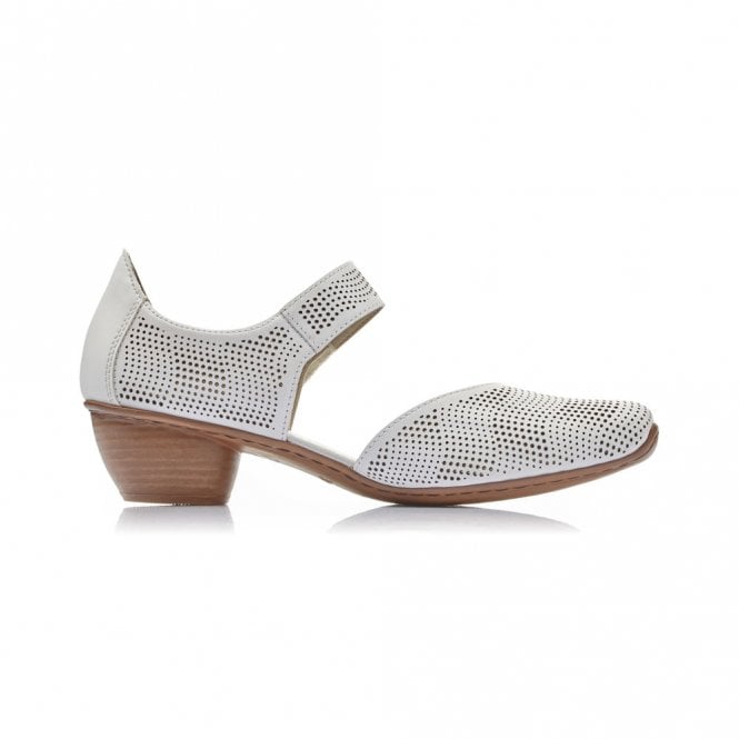 Rieker Women's Mirjam 67 - White Denim
