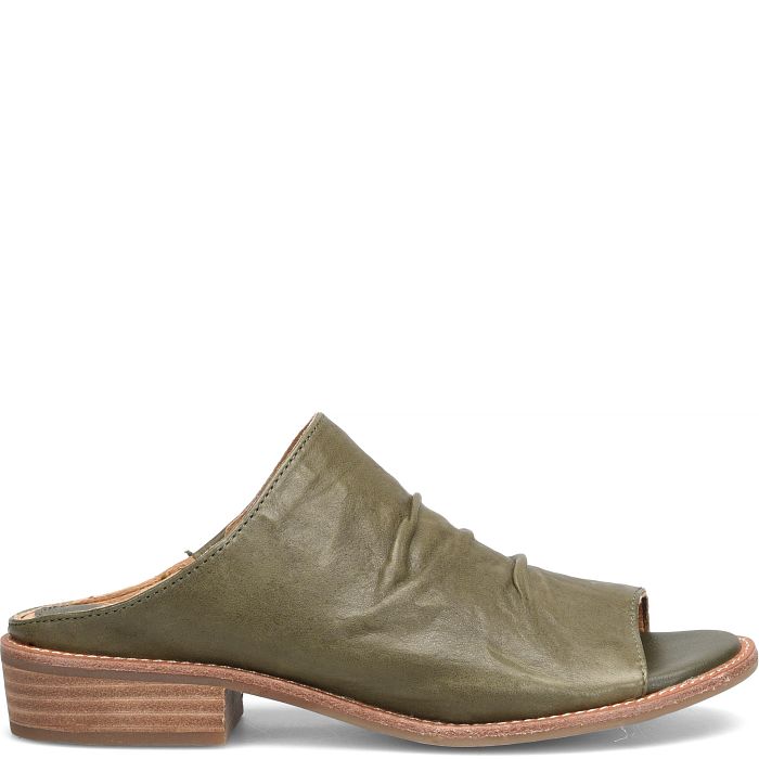 Sofft Women's Netta Clog - Army Green Leather
