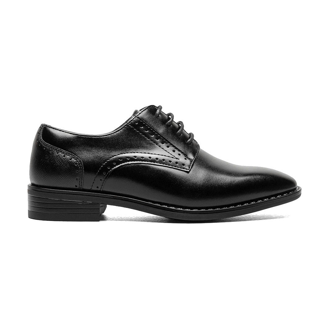 Stacy Adams Boys Kalvin Plain Toe Oxford - Black