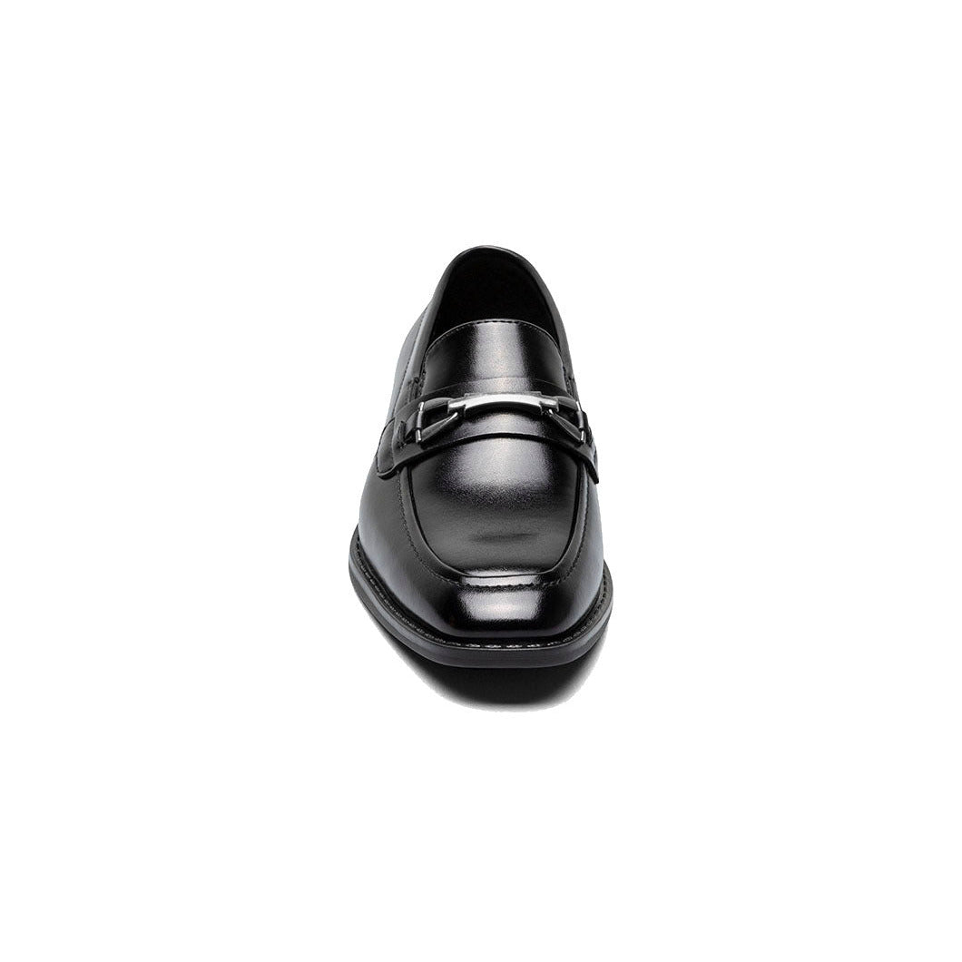 Stacy Adams Boys Kaylor Moc Toe Bit Slip On - Black