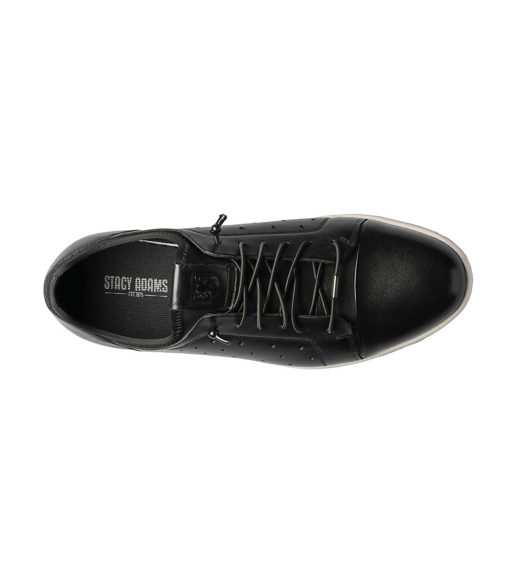 Stacy Adams Men's Halden Lace Up Sneaker - Black