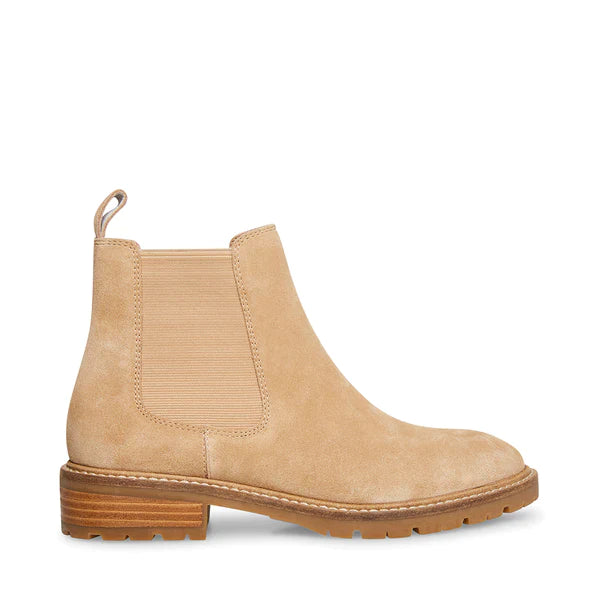Steve Madden Women's Leopold Chelsea Boot - Tan Suede
