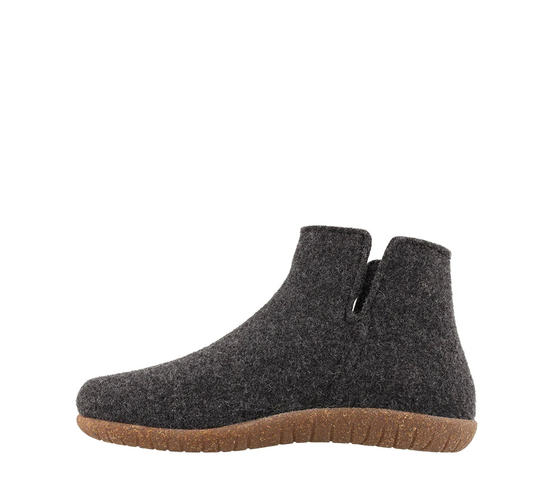 Taos Unisex Good Wool Boot - Charcoal