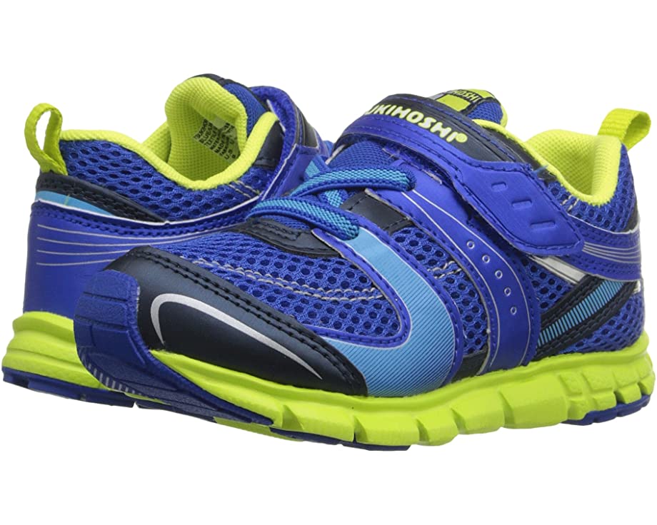 Tsukihoshi Youth Velocity - Blue/Lime (Big Kids Sizes 1.5 to 7)