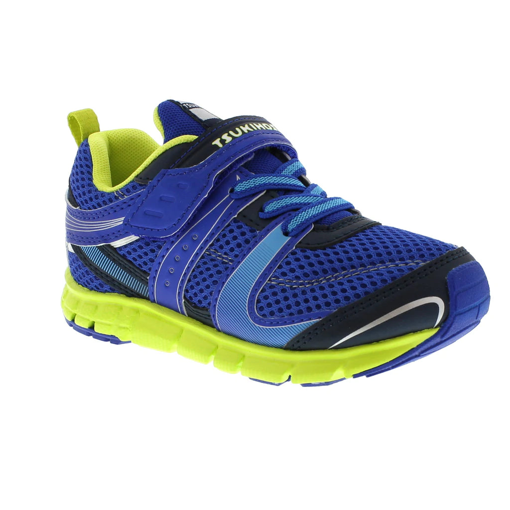 Tsukihoshi Youth Velocity - Blue/Lime (Big Kids Sizes 1.5 to 7)