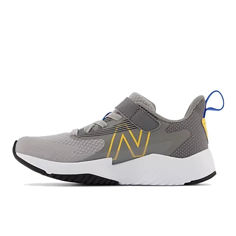 New Balance Children's Rave Run v2 Bungee Lace with Top Strap - Rain Cloud