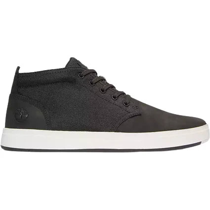 Timberland Men's Davis Sqare Chukka Mid Lace Sneaker - Black
