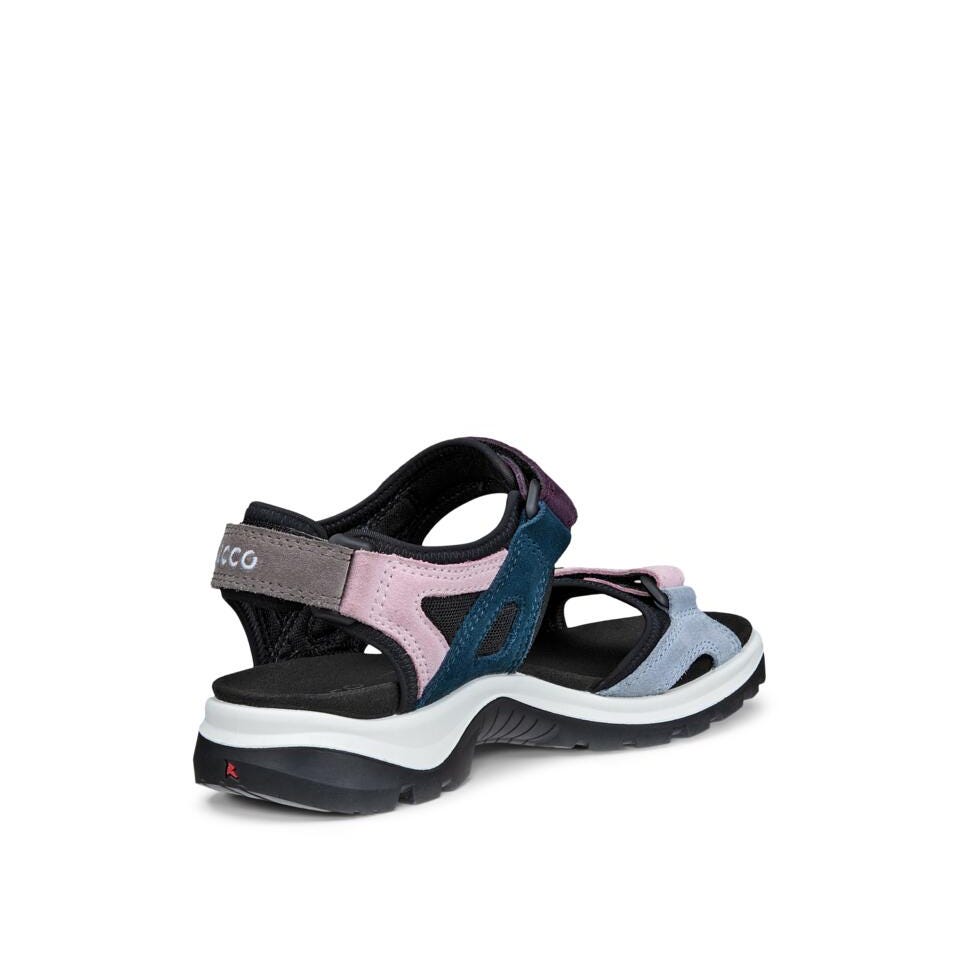 ECCO Women's Yucatan Offroad Sandals - Dusty Blue Multicolor
