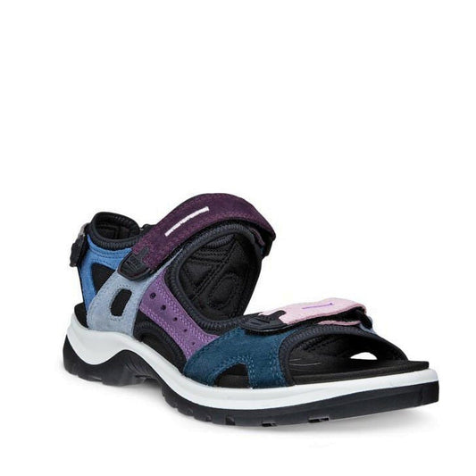 ECCO Women's Yucatan Offroad Sandals - Dusty Blue Multicolor