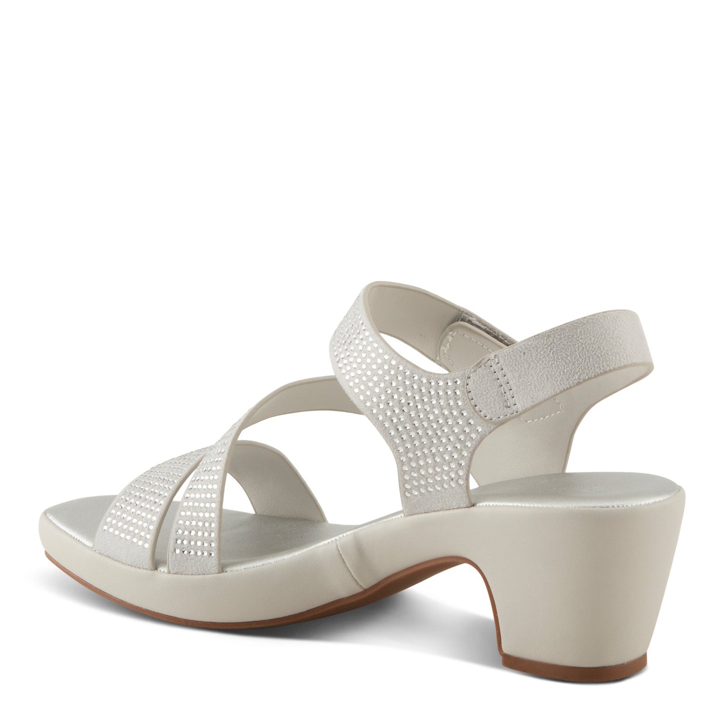 Patrizia by Spring Step Women's Yadiel Chic Sandal - Silver