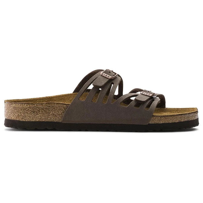 Birkenstock Women's Granada Birko-Flor Nubuck - Mocca