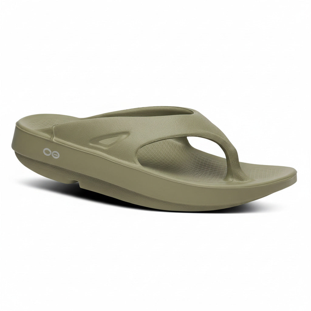 Oofos Ooriginal Thong Sandal- Foliage