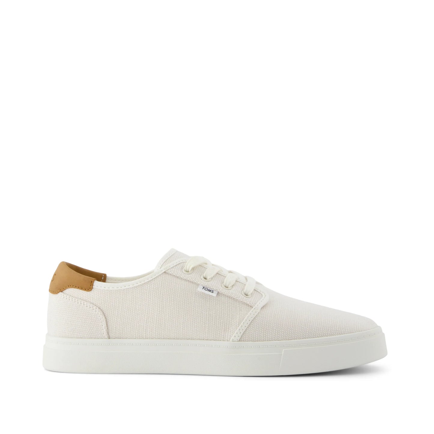 Toms Mens Carlo 2.0 Lace-Up Sneaker - White