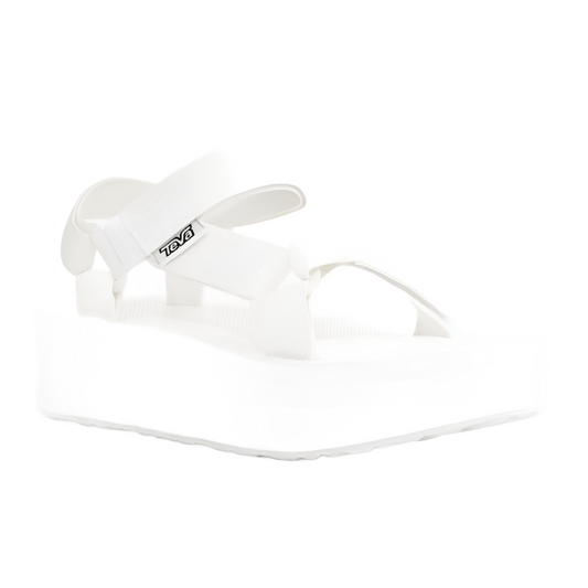 Teva Women's Flatform Universal Sandal - Bright White