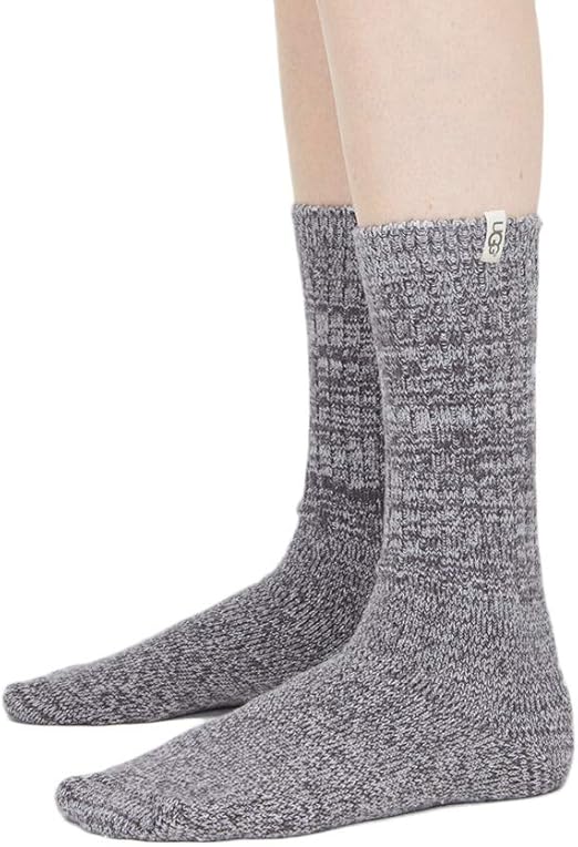 UGG® Women's Rib Knit Slouchy Crew Sock - Nightfall