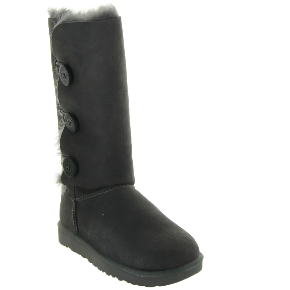 UGG Women's Bailey Button Triplet II Boots - Grey