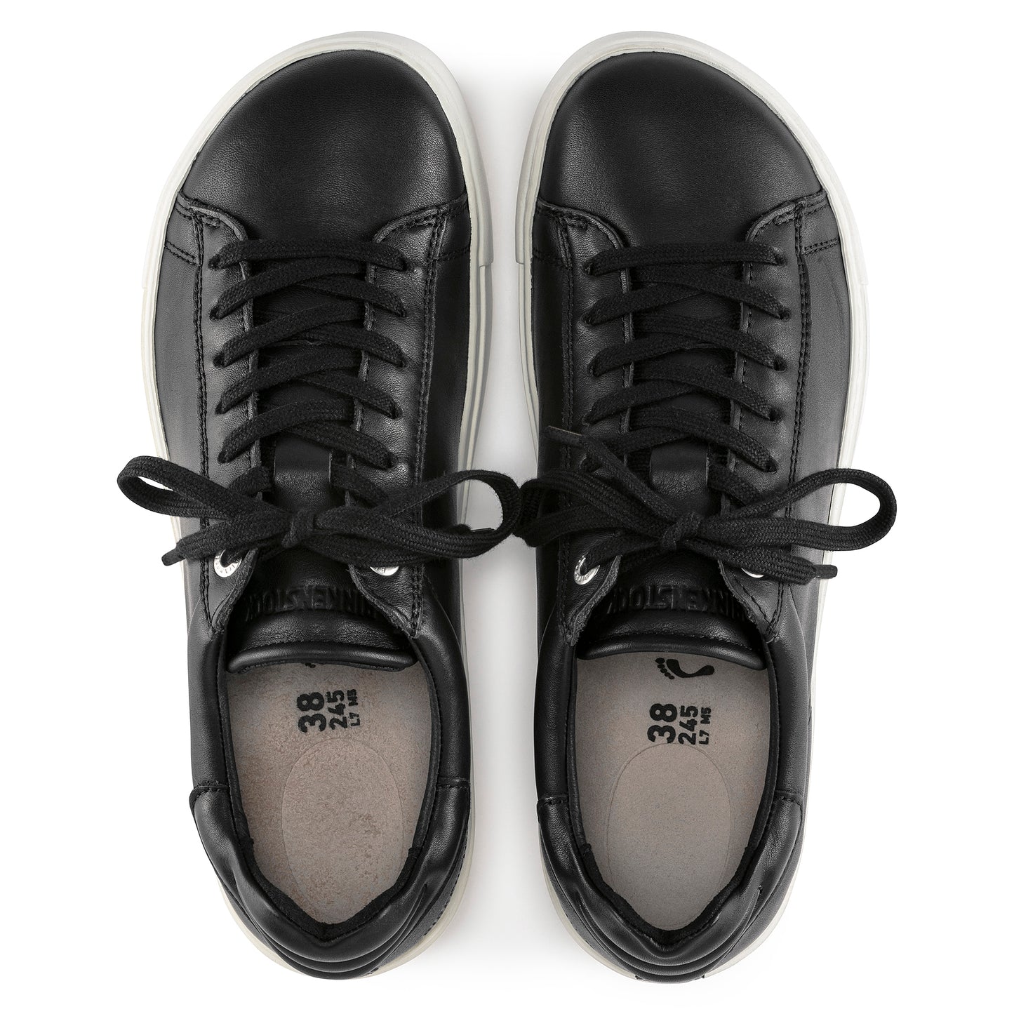 Birkenstock Women's Bend Low Leather Sneaker - Black