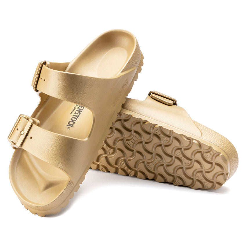 Birkenstock Men's Arizona EVA Sandals - Metallic Gold