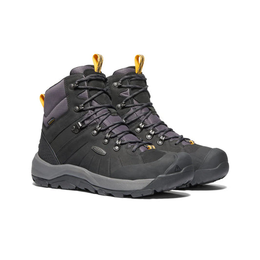 Keen Men's Revel IV Waterproof Polar Boot - Black/ Magnet