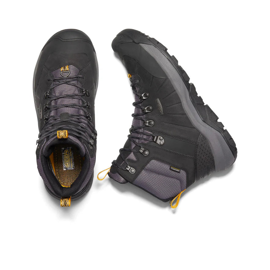 Keen Men's Revel IV Waterproof Polar Boot - Black/ Magnet