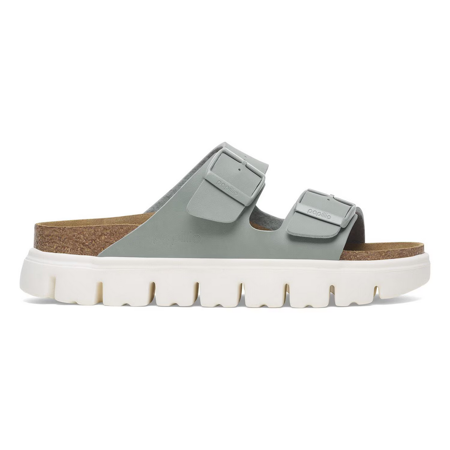 Papillio by Birkenstock Women's Arizona Birko-Flor Chunky Sandal - Pure Sage